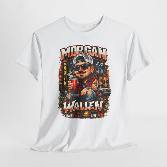 Country M. Wallen Graphic Tee — Country Music Fan Concert Shirt