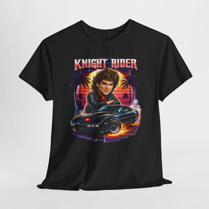 Knight Rider Vintage Tee – Retro 80s KITT Graphic T-Shirt