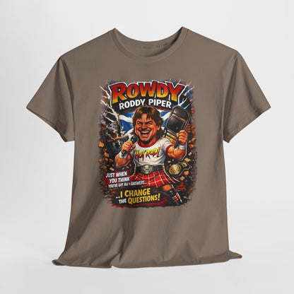 Rowdy Roddy Piper T-Shirt — Retro Wrestling Graphic Tee