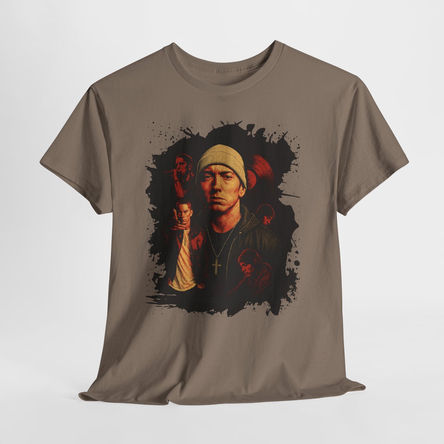 Hip-Hop Inspired Unisex Heavy Cotton Tee - Streetwear Vibes