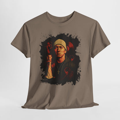 Hip-Hop Inspired Unisex Heavy Cotton Tee - Streetwear Vibes