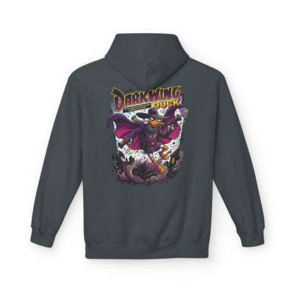 Retro Darkwing Duck Graphic Hoodie | 90s Cartoon Nostalgia