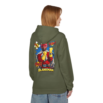 Blankman Inspired Graphic Midweight Softstyle Fleece Hoodie