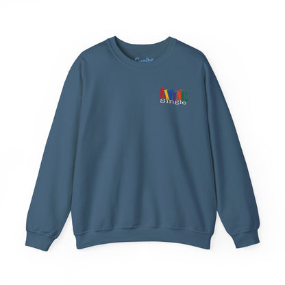 Maxine Shaw 'LIVING Single' Retro TV Sitcom Graphic Crewneck Sweatshirt