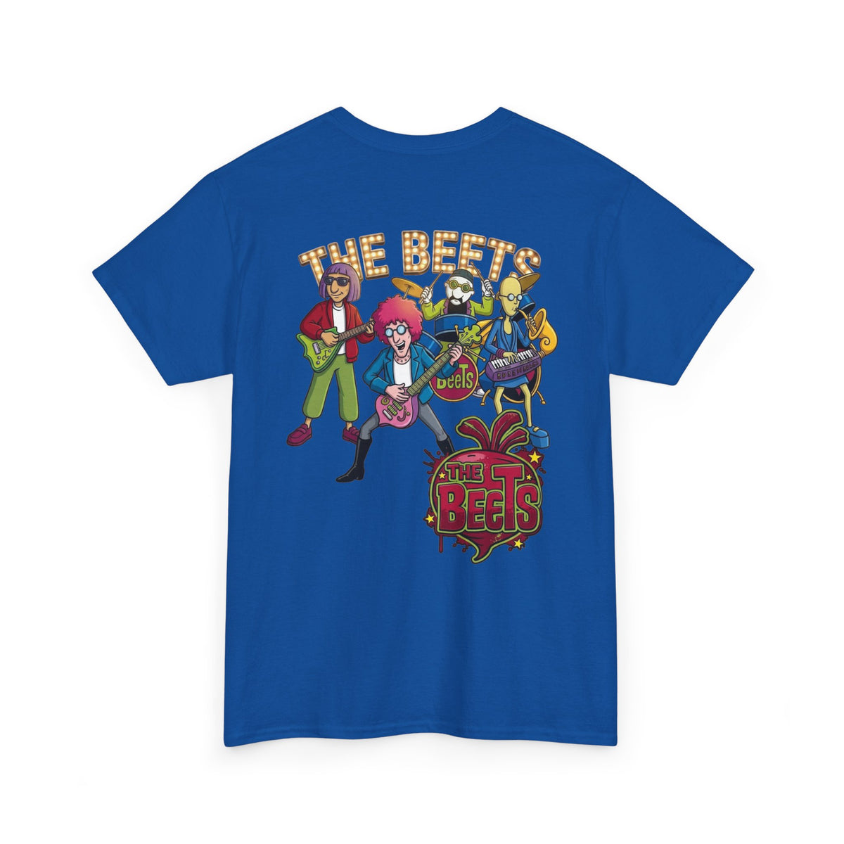 The Beets Band Tee — Retro Cartoon Rock Band T‑Shirt