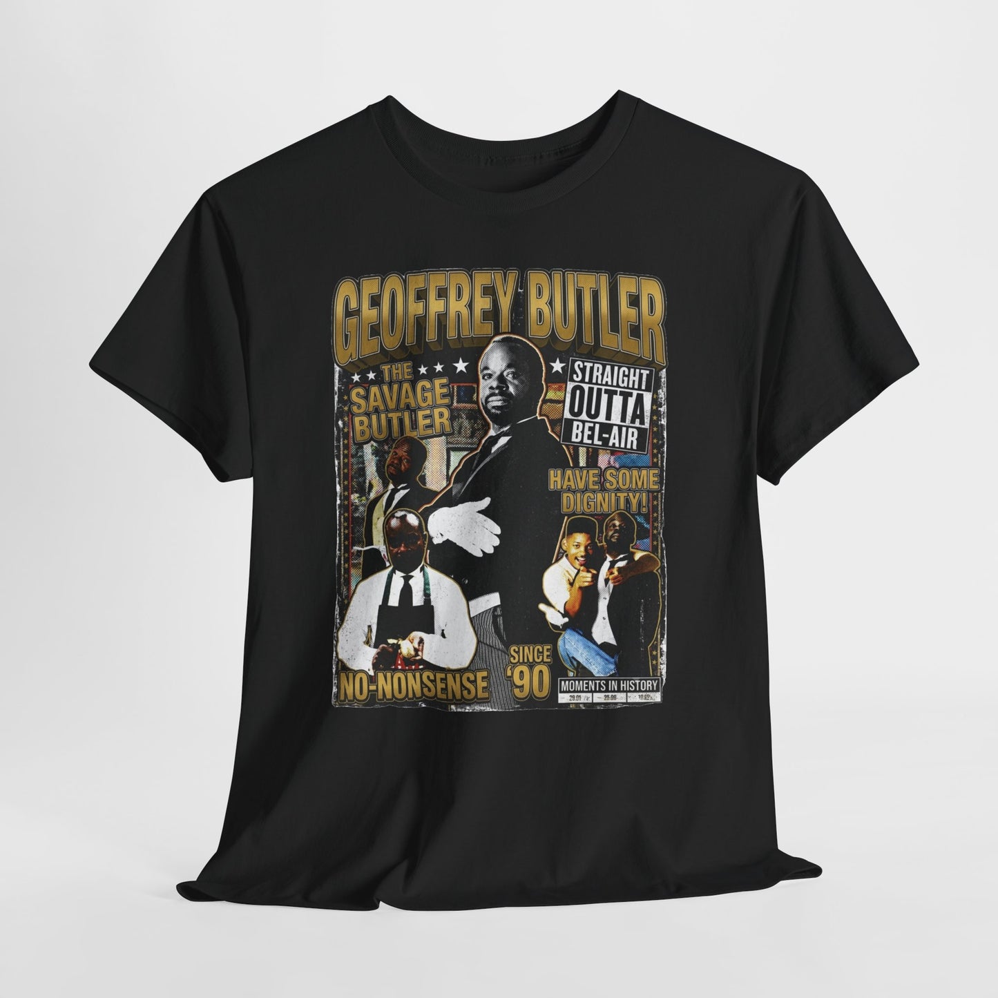 Geoffrey Butler Graphic Tee — "Savage Butler" Vintage Sitcom Tribute T-Shirt