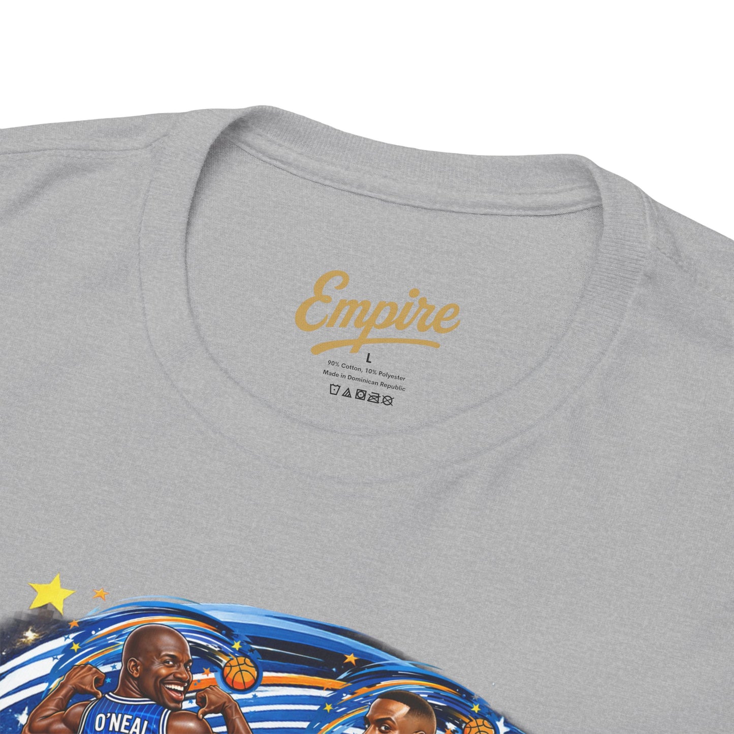 Orlando Magic Basketball Tee — Shaq & Penny Retro Cartoon Design