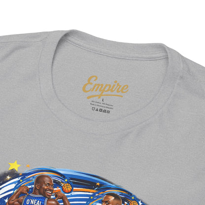 Orlando Magic Basketball Tee — Shaq & Penny Retro Cartoon Design