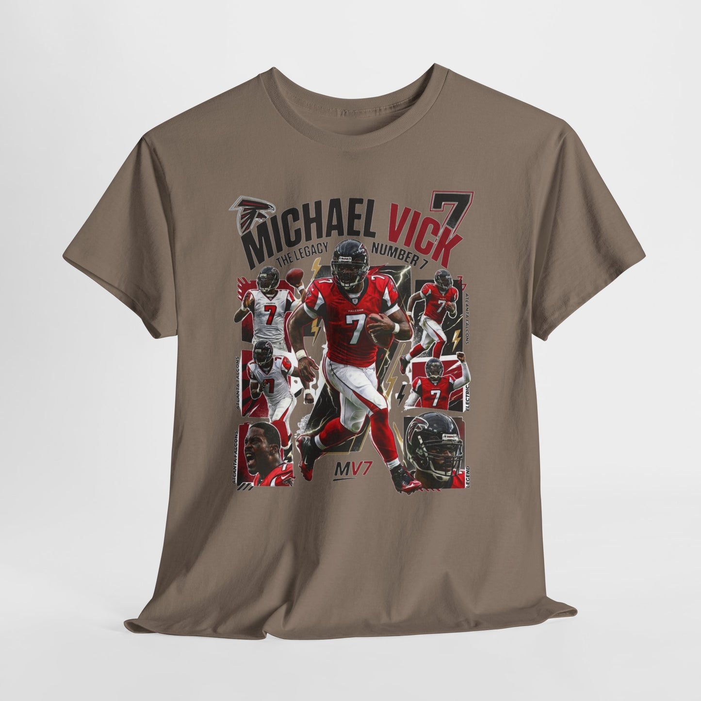 Legendary Number 7 Football Tee — Michael Vick Tribute Shirt