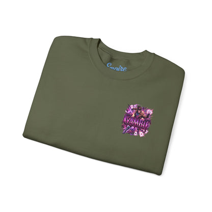 Gambit Inspired Crewneck Sweatshirt — Gambit X Men Graphic