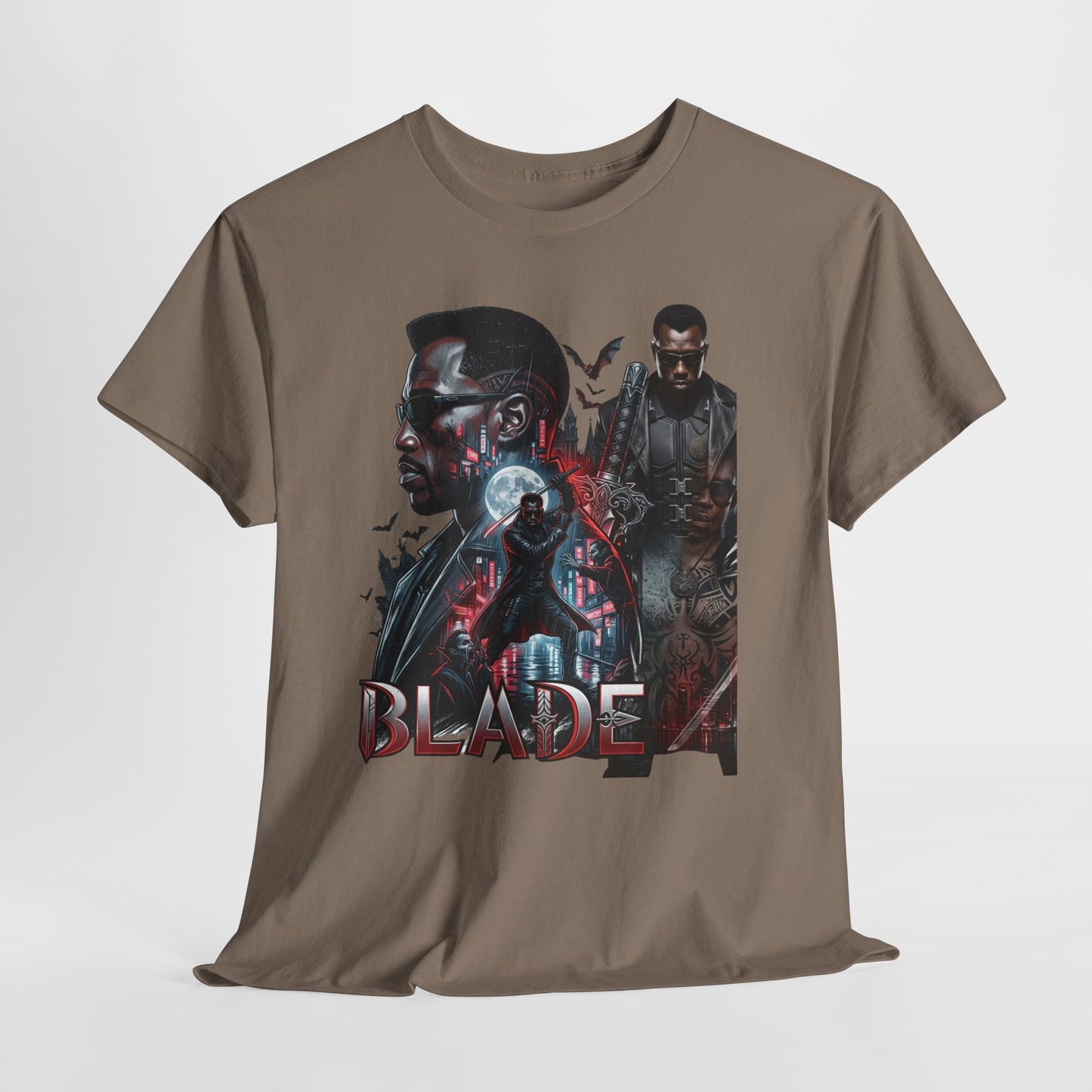 Blade Movie Graphic Tee — Vampire Hunter Retro Poster T-Shirt