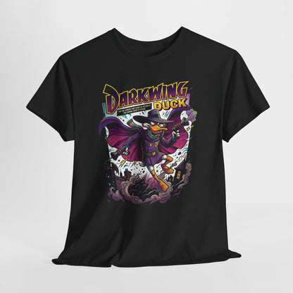 Darkwing Duck Graphic Tee — Retro Cartoon Superhero Shirt