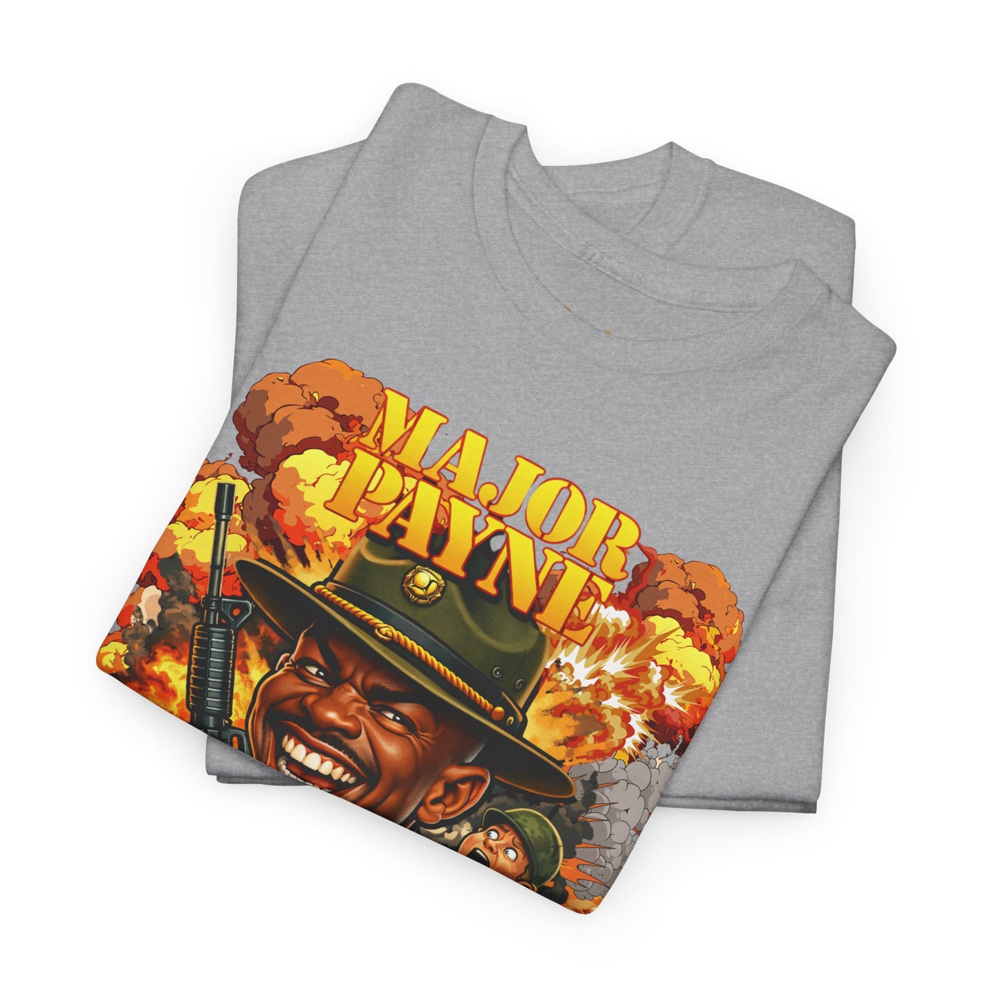 Major Payne Graphic Tee — Vintage Military Comedy Movie Shirt