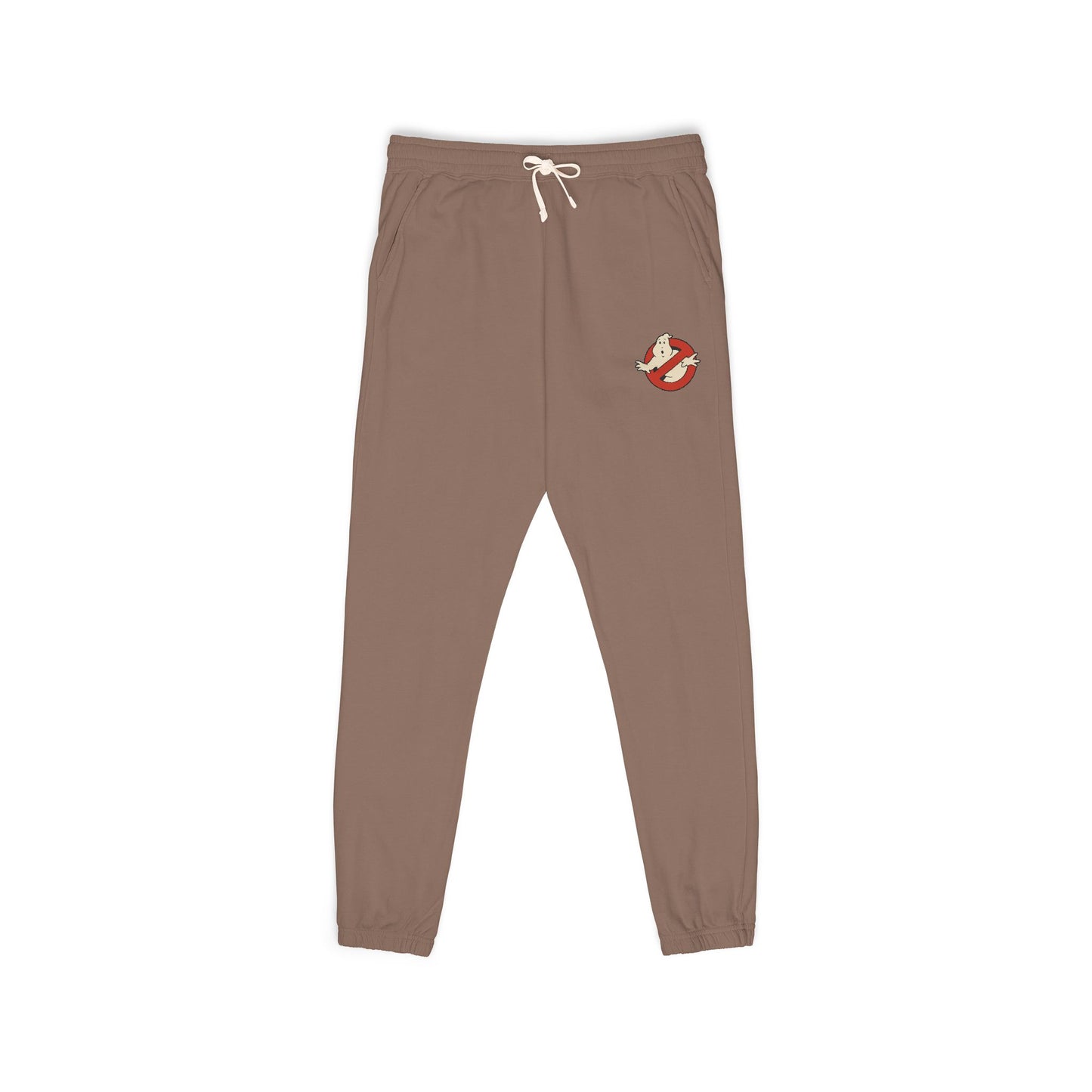 Ghostbusters Logo Sweatpants — Fleece Joggers with Ghost Emblem