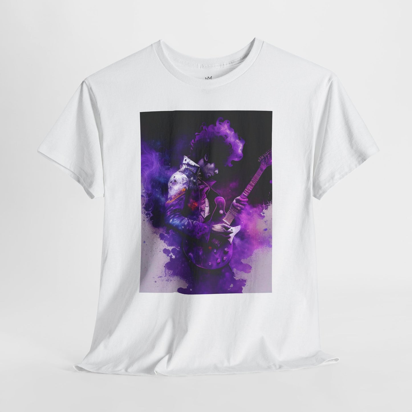 Vibrant Artistic Guitar Tee