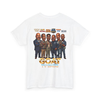 GOAT TV Dads T-Shirt — Caricature TV Fathers Reunion Tee