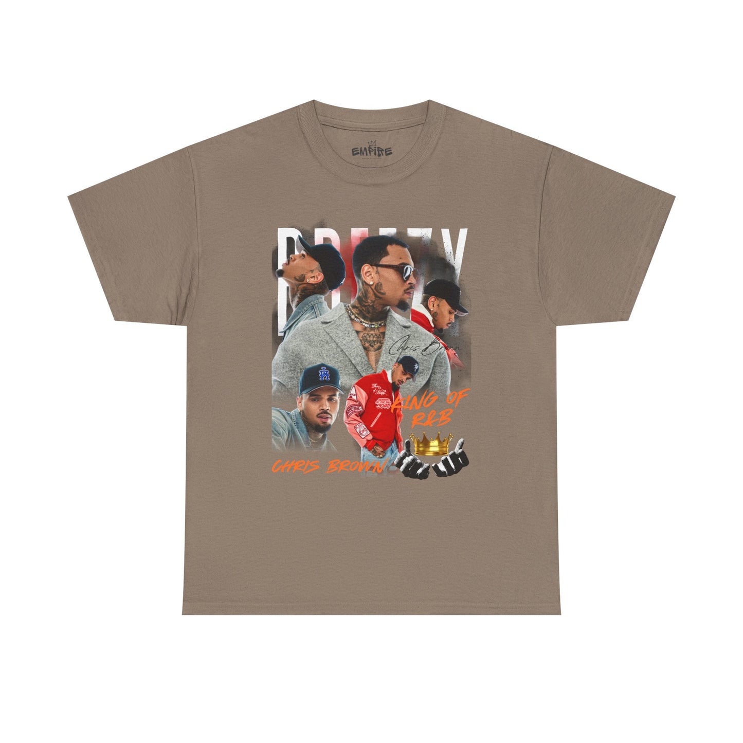 Chris Brown Tribute Unisex Heavy Cotton Tee - Celebrating R&B Style