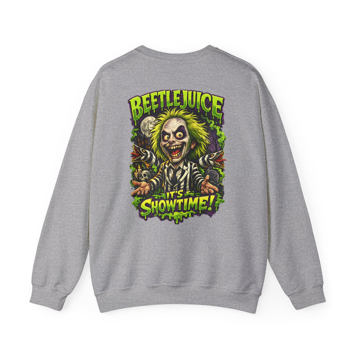 Beetlejuice "It's Showtime" Crewneck Sweatshirt