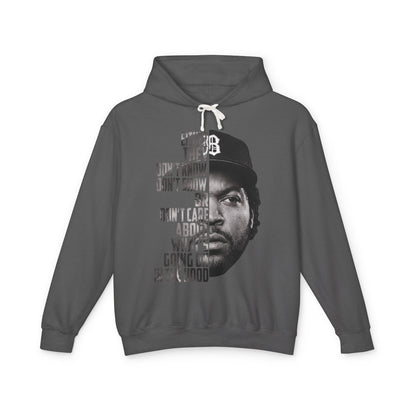 Boyz N the Hood Doughboy Hoodie — 'Either They Don't Know...' Vintage Half-Face Graphic Hoodie