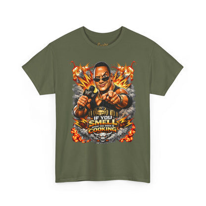 If You Smell What The Rock Is Cooking Graphic Tee