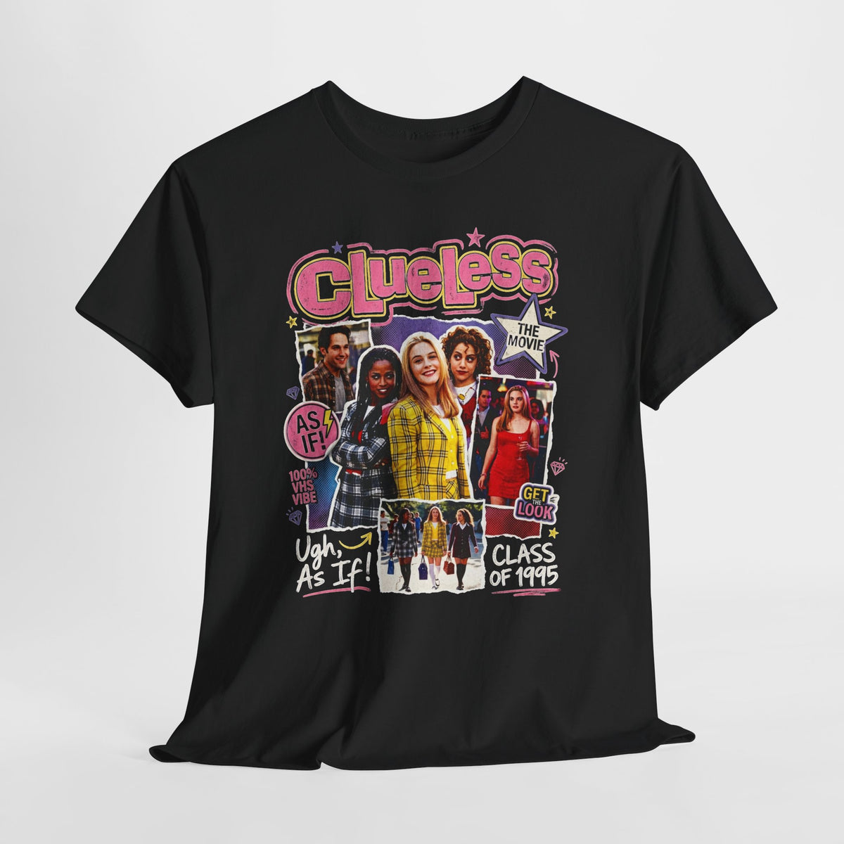 Clueless Vibe | Nostalgic Graphic Tee, 90s Fashion