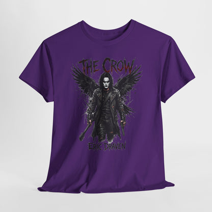 The Crow Eric Draven Graphic Tee - Gothic Rock Movie Tribute Shirt