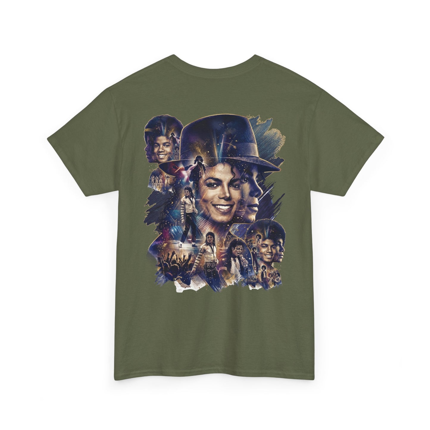 MJ Legacy Collage Tee - Retro Pop King Graphic T-Shirt