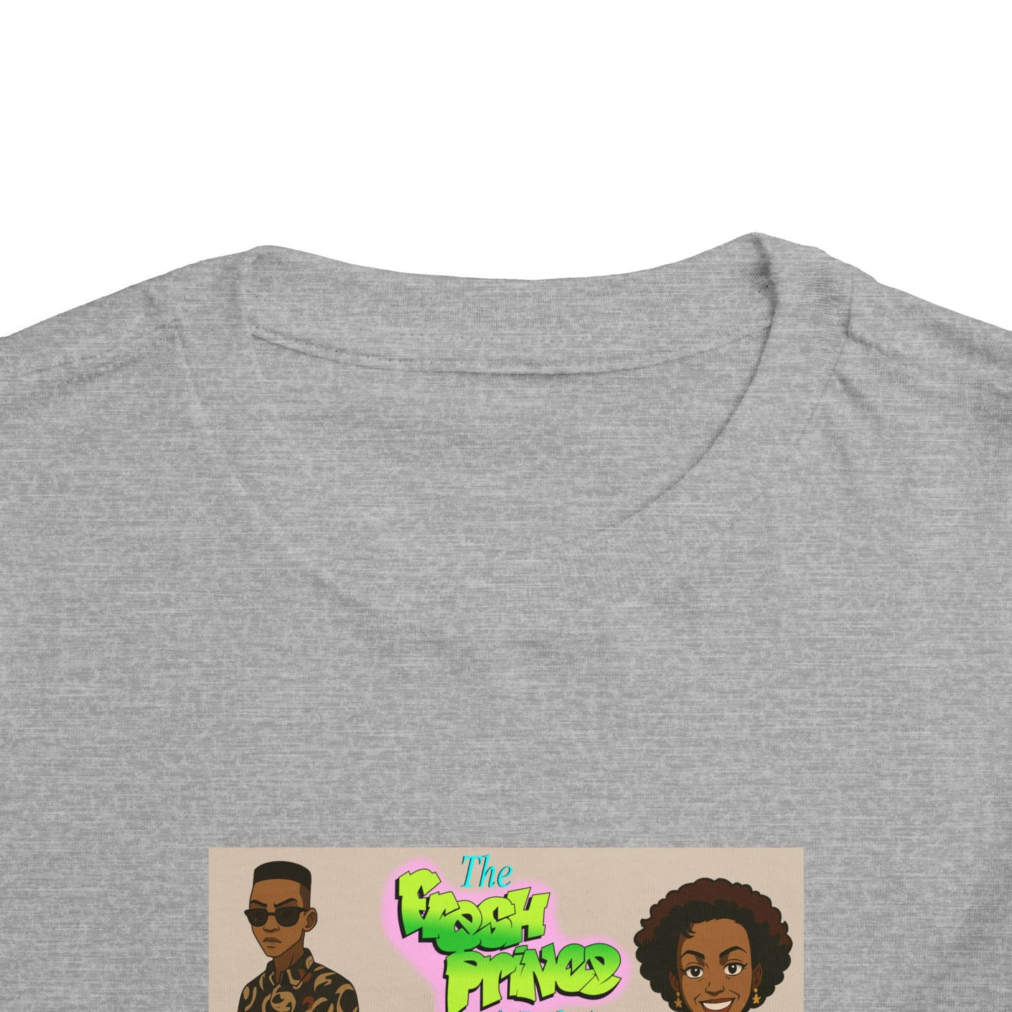 Cool Fresh Prince Cartoon Family Toddler Tee, Fun Kids T-Shirt, Unique Gift for Birthdays, Family Reunion, Playdate Outfit, Everyday Wear