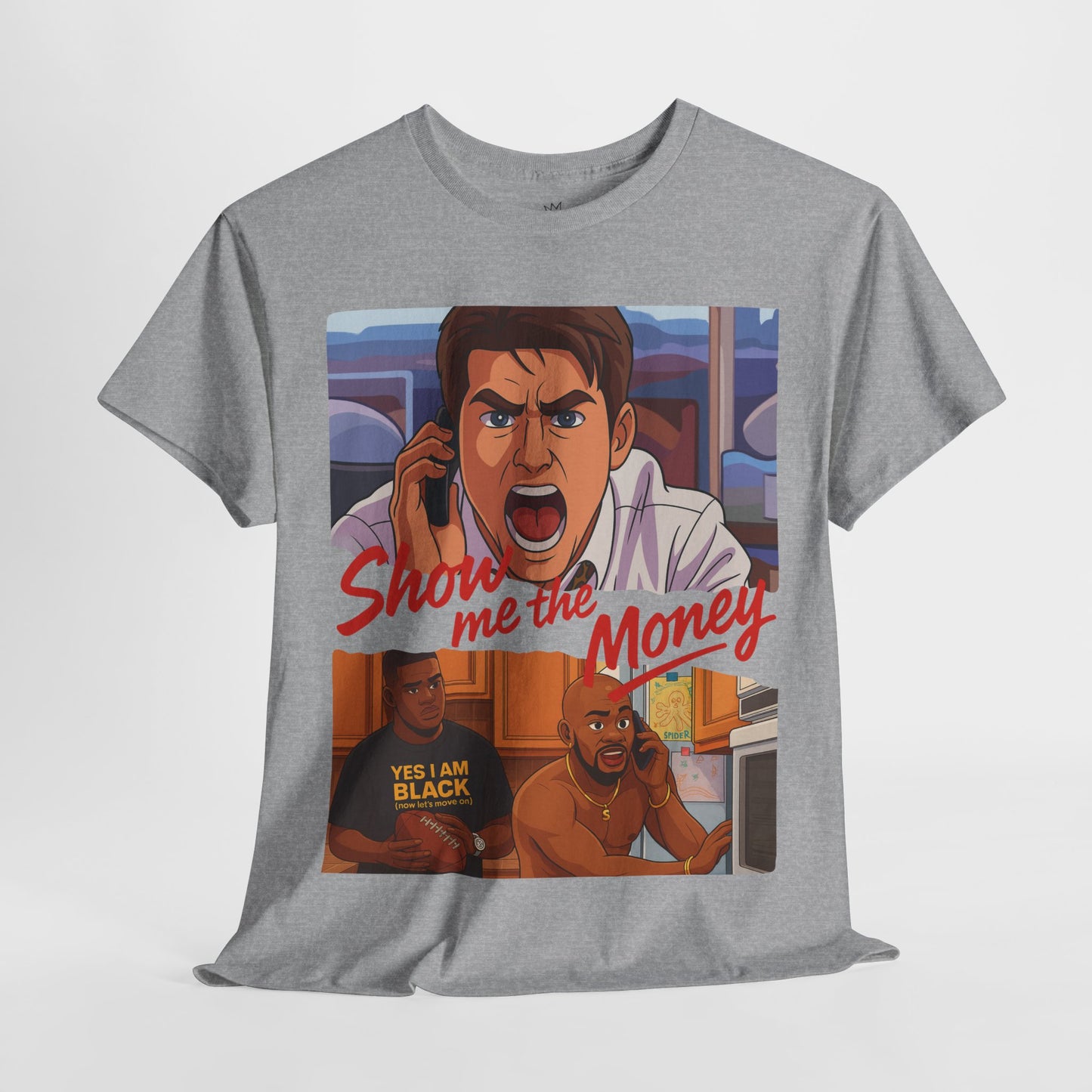 Show Me the Money Unisex T-Shirt, Funny Graphic Tee, Casual Style, Gift for Him/Her, Humor Shirt, Streetwear