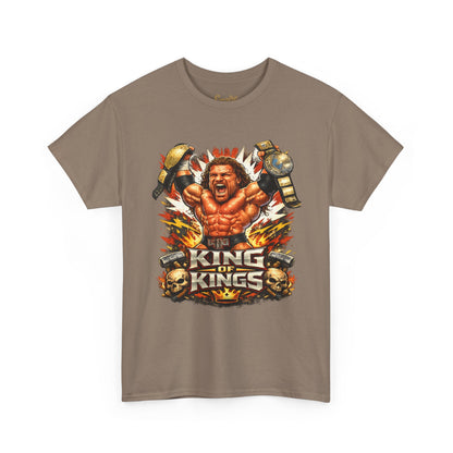 King of Kings Tee - Retro Wrestling Champion Graphic T-Shirt