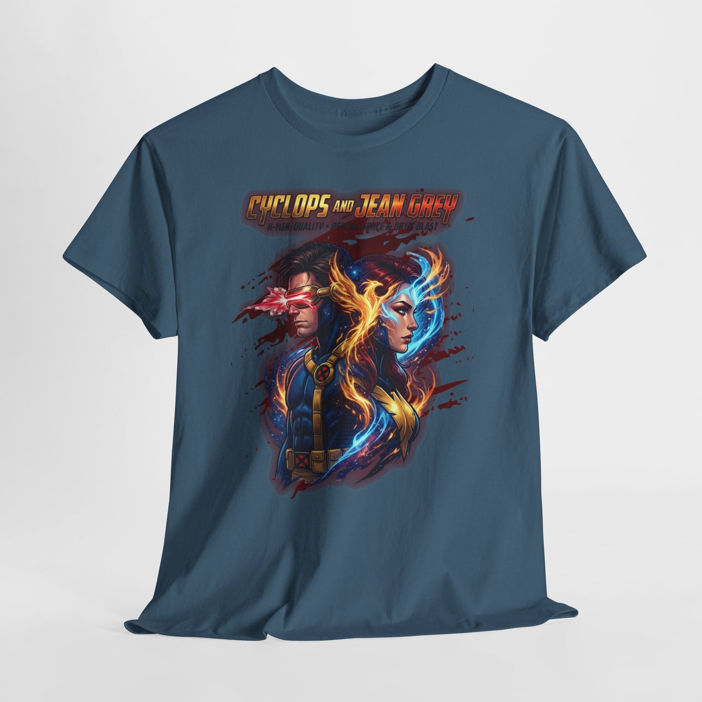 Sci‑Fi Phoenix & Cyborg Graphic Tee — 'You Are Not Alone' Retro Futuristic T‑Shirt