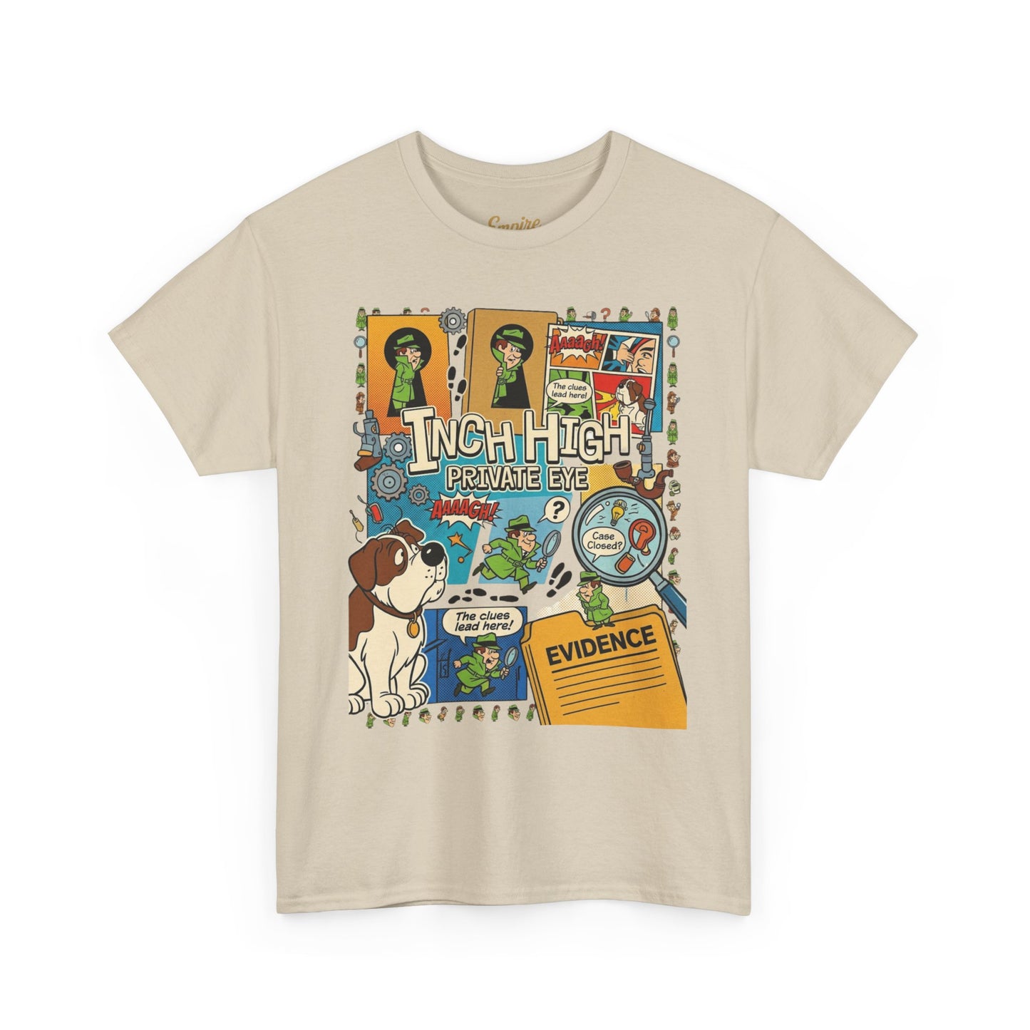 "Inch High Private Eye" Pop Art T‑Shirt