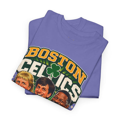 Boston Celtics "Legends of the Parquet" Tee - Retro Basketball Fan Shirt