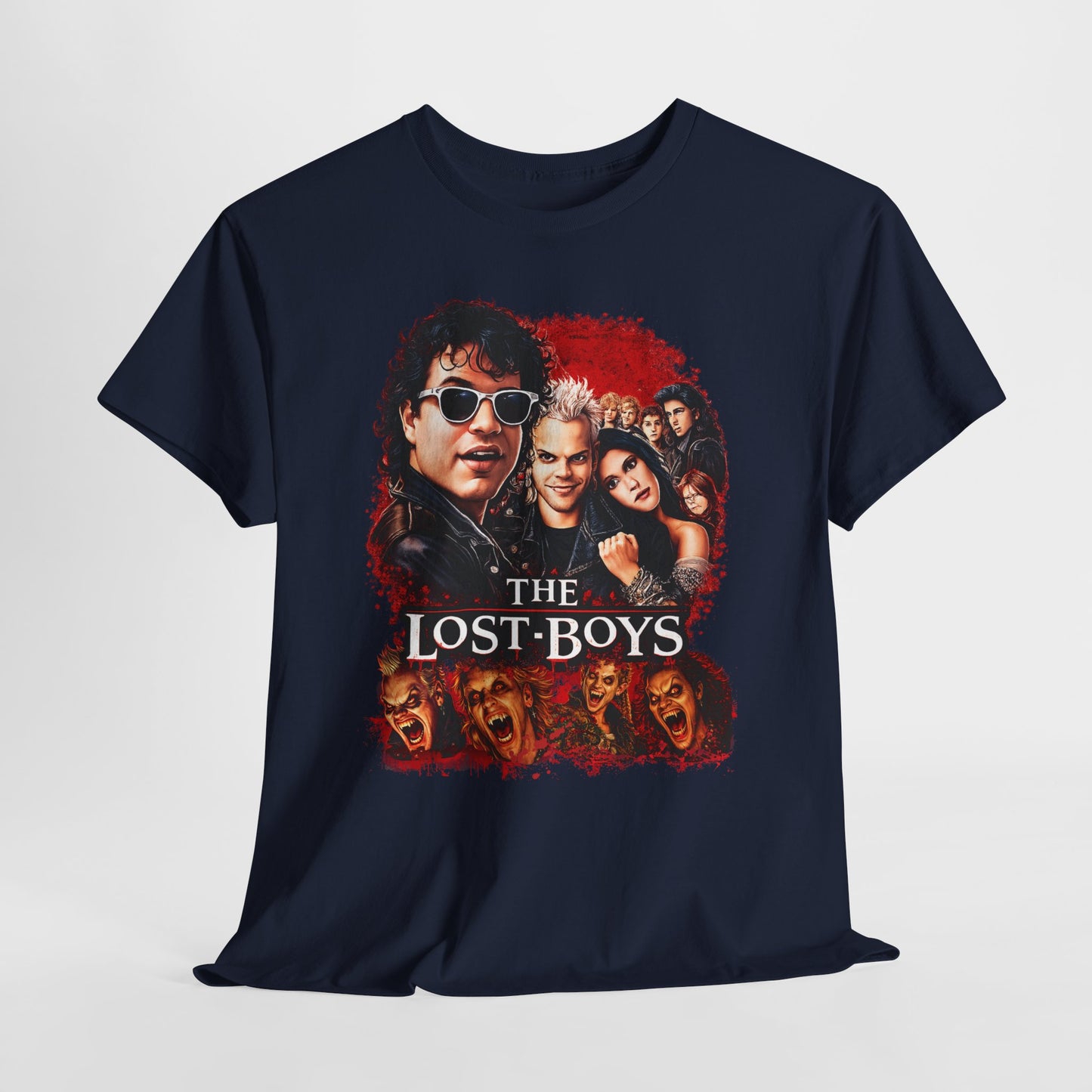 The Lost Boys Movie Poster Tee — Retro 80s Vampire Graphic T-Shirt
