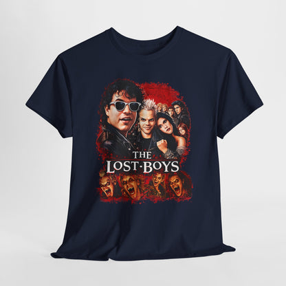 The Lost Boys Movie Poster Tee — Retro 80s Vampire Graphic T-Shirt