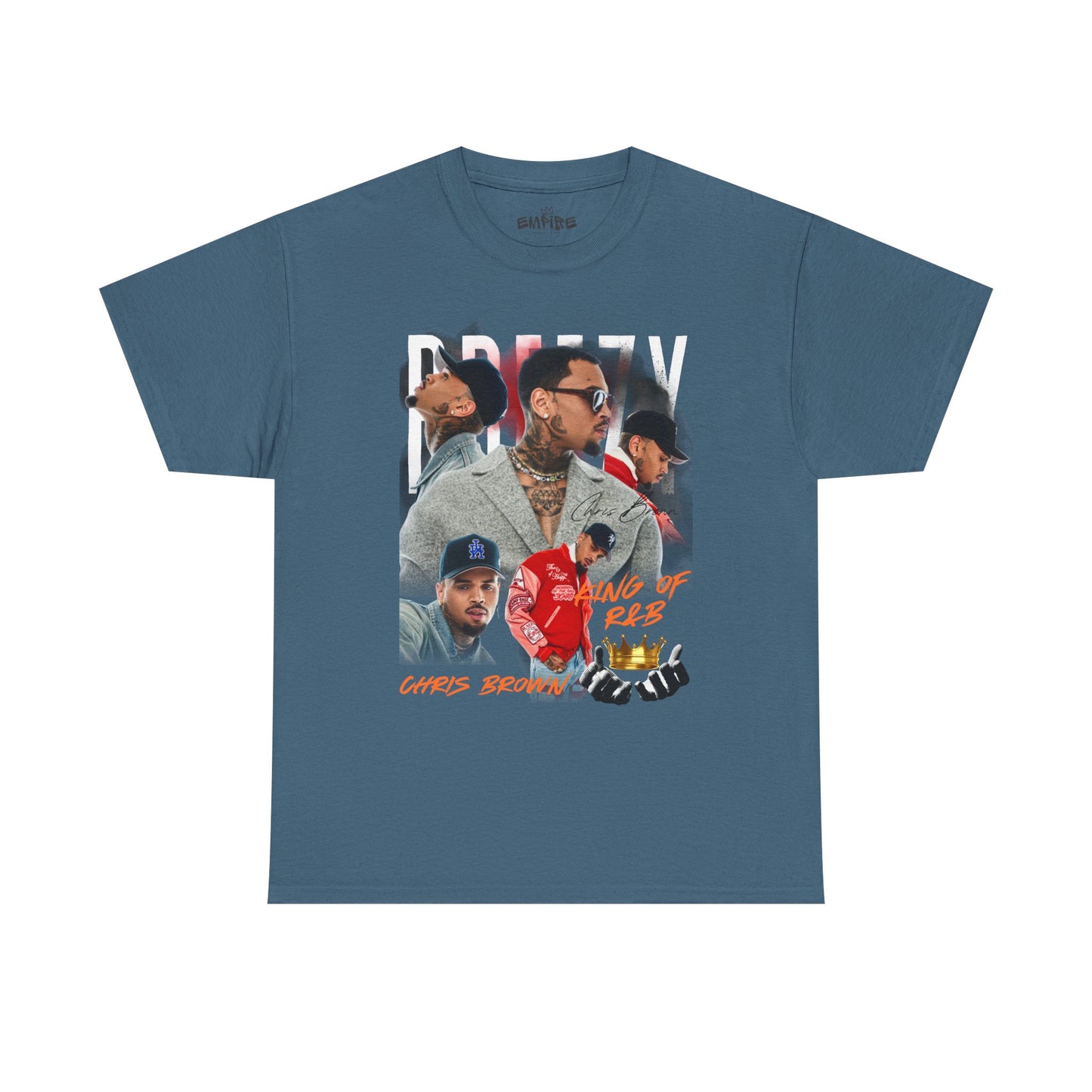 Chris Brown Tribute Unisex Heavy Cotton Tee - Celebrating R&B Style