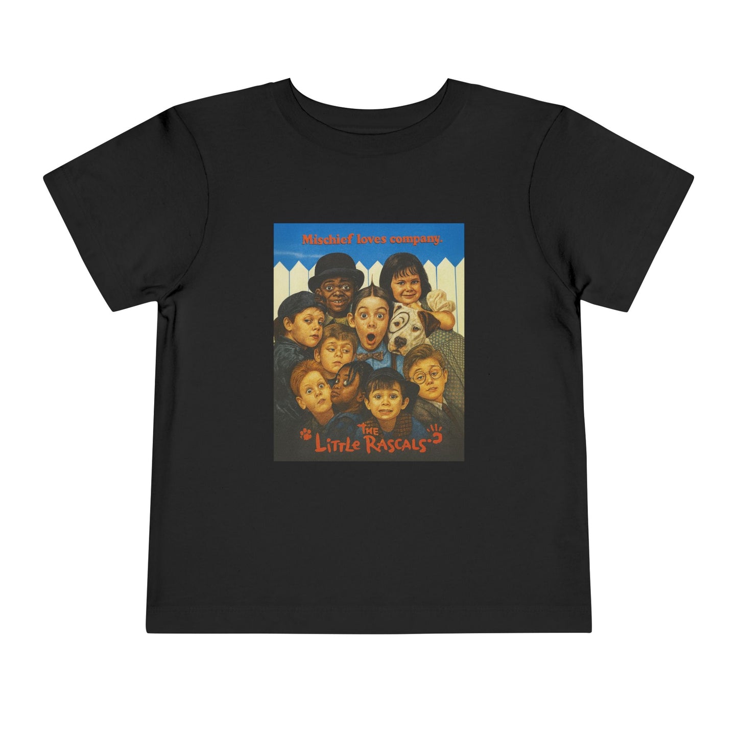 Vintage Little Rascals Toddler Tee, Cute Kids T-Shirt, Fun Playwear for Toddlers, Cartoon Character Shirt, Perfect Gift for Birthdays