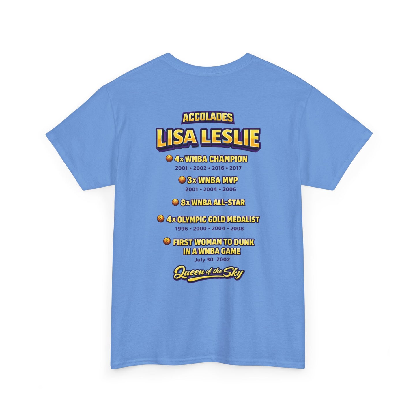 "Queen of the Sky" Lisa Leslie Trailblazer Basketball Tee