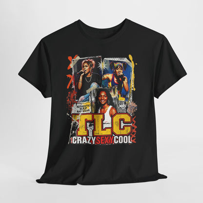 TLC 'Crazy Sexy Cool' Graphic Tee - Retro 90s R&B Band Shirt