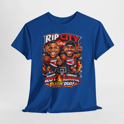 Rip City Basketball T-Shirt — Caricature Trail Blazers Fan Tee