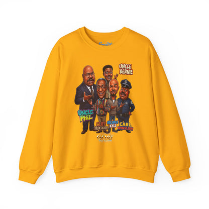 Cartoon Vintage GOAT TV Dad Crewneck Sweatshirt