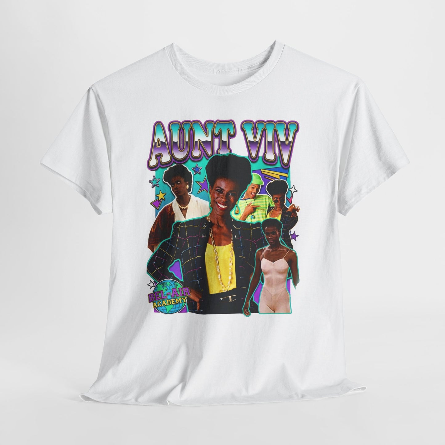 Aunt Viv Retro Collage T-Shirt