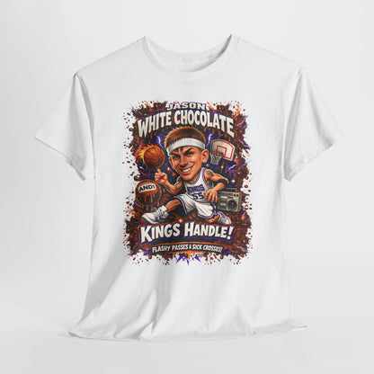 White Chocolate Kings Handle Basketball T-Shirt