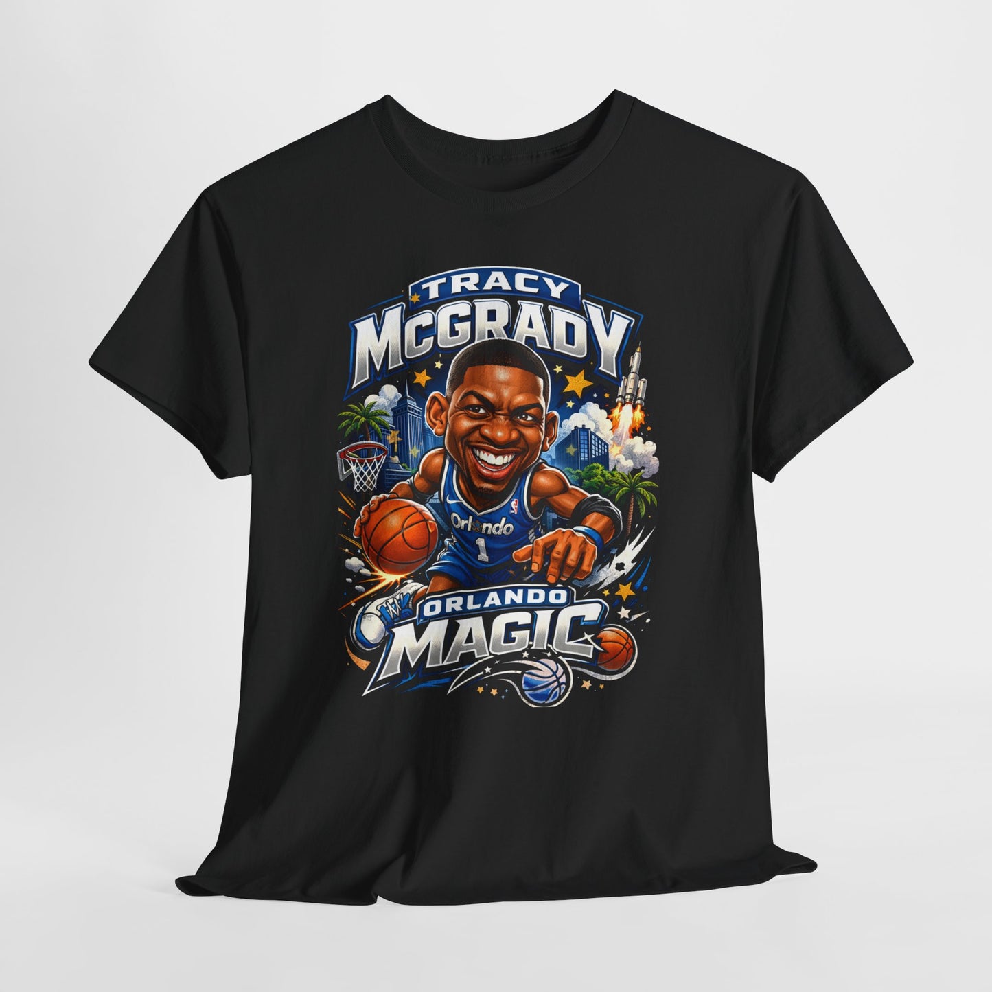 Tracy McGrady Orlando Magic Retro Basketball Tee