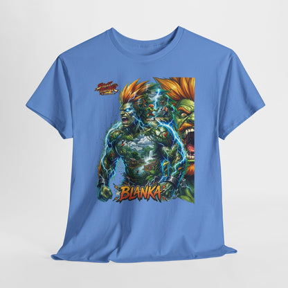 Blanka Lightning Warrior Tee — Retro Fighting Game Graphic T-Shirt