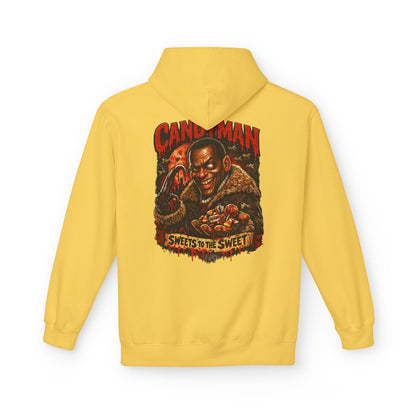 Horror Movie Candyman "Sweets to the Sweet" Retro Poster Midweight Softstyle Fleece Hoodie