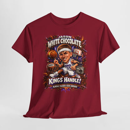White Chocolate Kings Handle Basketball T-Shirt