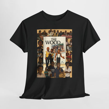 Retro 'The Wood' Graphic Shirt - Perfect for Casual Wear or Events