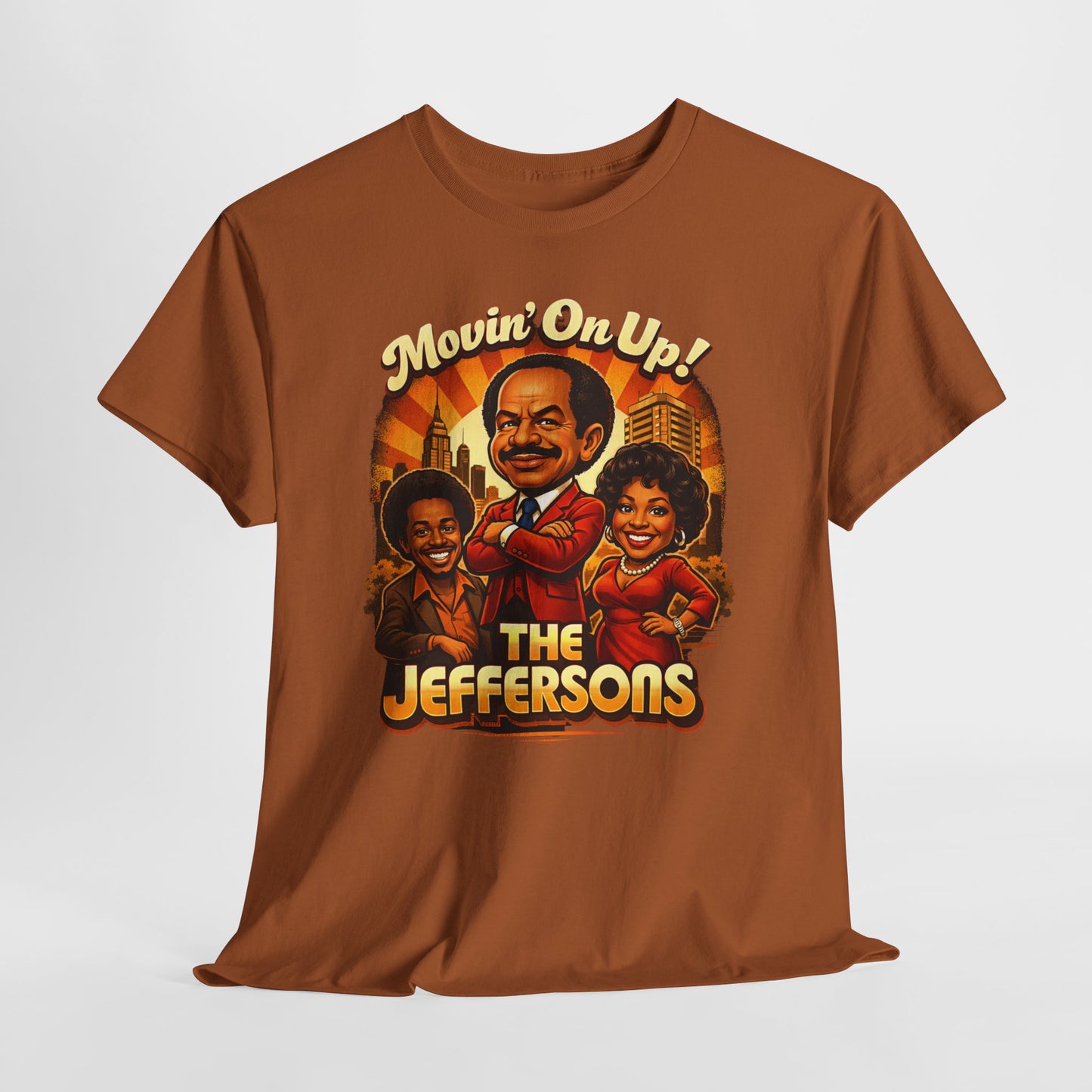 Retro TV Family Tee — 'The Jeffersons' Vintage Sitcom Graphic T-Shirt