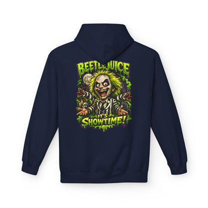 Beetlejuice "It's Showtime" Unisex Midweight Softstyle Fleece Hoodie